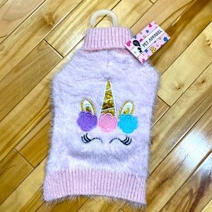 Unicorn angora -like in a pretty pink size small